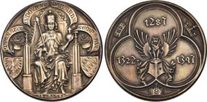 Medaille 1905 . {\b Kaiser Ludwig der Bayer} ... 