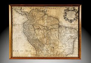 PERU   Landkarte La terre ferme du Perou, ... 