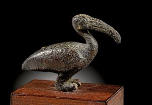 AEGYPTIACA   Ibis. Bronzevollguß. Fast ... 