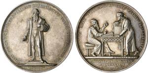 MAINZ, STADT   Medaille 1837 (Stempel von ... 