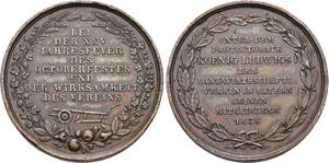 MÜNCHEN, STADT   Bronzemedaille 1835 ... 