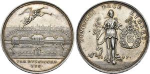 NÜRNBERG, FREIE REICHSSTADT   Medaille 1697 ... 