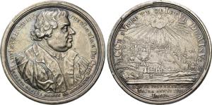 NÜRNBERG, FREIE REICHSSTADT   Medaille 1717 ... 