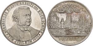 NÜRNBERG, FREIE REICHSSTADT   Medaille 1900 ... 
