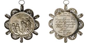 SCHLESIEN-TROPPAU, STADT   Medaille 1820 ... 