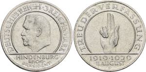 WEIMARER REPUBLIK   Karlsruhe.3 Reichsmark ... 