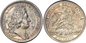 FRANKREICH   Louis XIV. 1643-1715, Medaille ... 