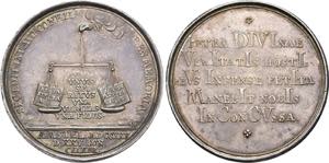 NIEDERLANDE-AMSTERDAM, STAD   Medaille 1730 ... 