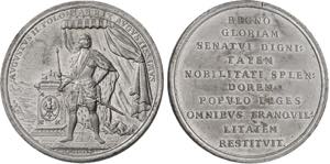 POLEN   August II. der Starke. 1697-1733, ... 