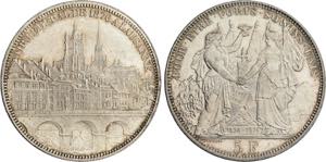 SCHWEIZ   Bern.5 Franken 1876 (Stempel von ... 