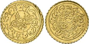 TÜRKEI   Mahmud II. 1808-1839, 1/4 New Adli ... 