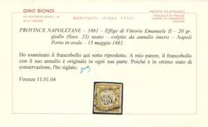1861 - Province Napoletane - 20 ... 