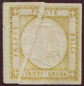 1861 - Province Napoletane - 20 grana giallo ... 