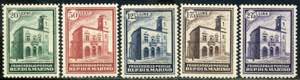 1932 - San Marino -  Palazzetto della Posta, ... 