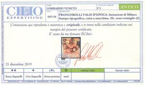 1857 - Lombardo Veneto - 15 ... 