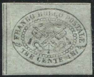 1867 - Stato Pontificio - 3 centesimi ... 