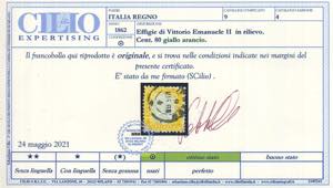 Vittorio Emanuele II, 80 centesimi ... 