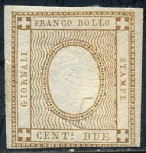 Vittorio Emanuele II, 2 cent. con ... 