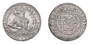 AUSTRIA Leopoldo V (1619-1632) Tallero 1632 ... 