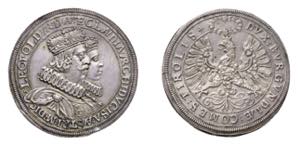 AUSTRIA Leopoldo V (1619-1632) Doppio ... 