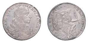 NAPOLI Carlo II di Spagna (1674-1700) Mezzo ... 