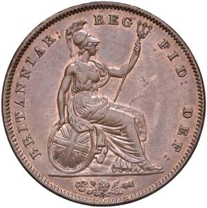 INDIA Victoria (1837-1901) Penny 1841 bronze ... 