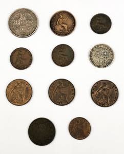 Victoria (1837-1901) Lot of 11 coins. Great ... 