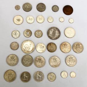 George VI (1936-1952) Lot of 33 coins. ... 