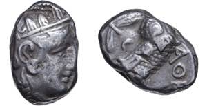 ATHENS. Tetradrachm AR circa 350-294 ... 