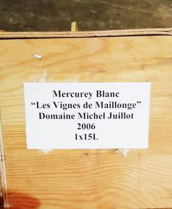 Mercurey Blanc Les Vignes de Maillonge, M. ... 