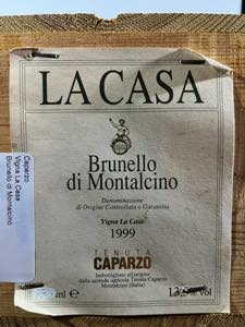 Brunello di Montalcino, La Casa, Caparzo, ... 