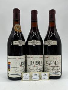 Barolo, B. Mascarello, 1975 3 Bot Brianza ... 