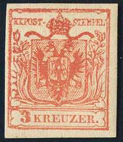 Austria - Österreich, 1850, Nr  3 ... 