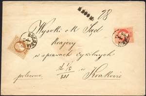 Postal history - Austria, 1867, Galicia, ... 