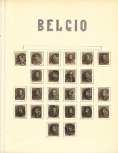 Belgium - Belgien, 1849, Nr. 1 (41) auf 1 ... 