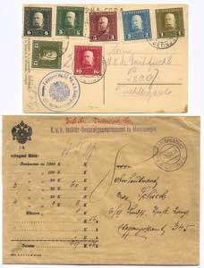 Postal history and cancellations - ... 