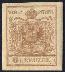 Austria - Austria, 1850, 4 M III, 6 kr, ... 