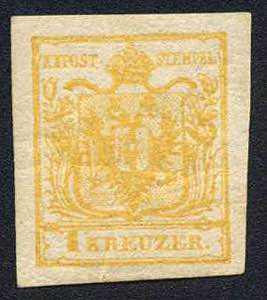Austria - Österreich, 1850, 1 H III, 1 kr, ... 