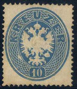 Austria - Österreich, 1863, 27 a, 10 kr, ... 