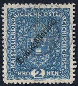 Mint and varieties - Austria, 1919, 243 B, 2 ... 