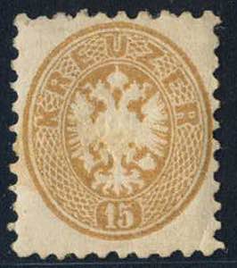 Austria - Österreich, 1864, Nr 34a, ... 