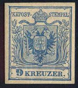 Austria - Österreich, 1850, Nr 5 M IIIb, ... 