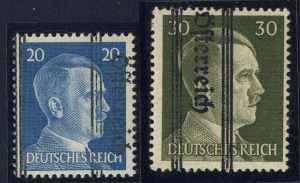 Österreich, 1945, 684 K und 687 K, 20 und ... 