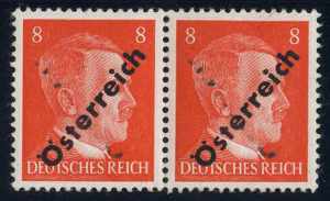 Österreich, 1945, 662 D(DG), Doppeldruck, ... 