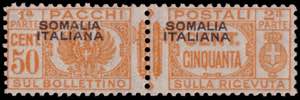SOMALIA 1940
Varietà pacchi postali ... 