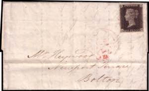 GRAN BRETAGNA 1841 (30 mar.)
Lettera con ... 