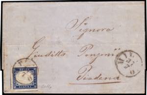 SARDEGNA/LOMBARDO-VENETO 1859 (17 lug.) ... 