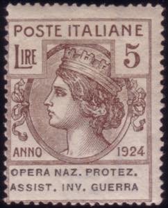 REGNO DITALIA 1924 Parastatali Opera Naz. ... 