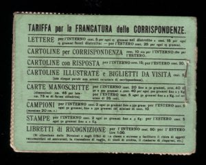 REGNO DITALIA 1906
Libretto ... 