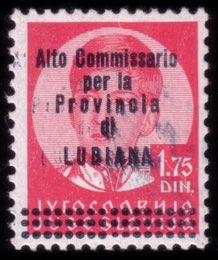 LUBIANA
Occupazione italiana 1941
Varietà. ... 